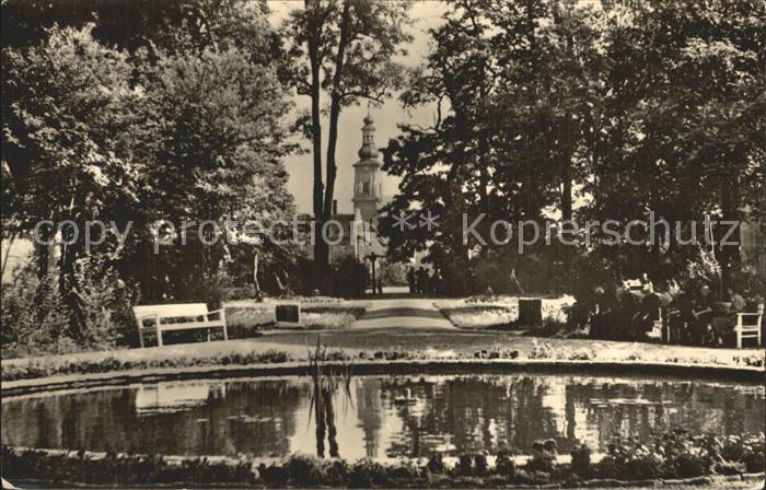 Meuselwitz Leninpark Stadtkirche