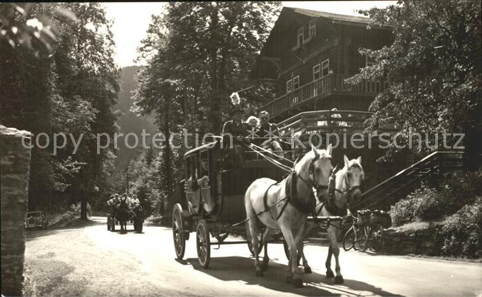 Schwarzatal Postkutsche Restaurant Schweizerhaus