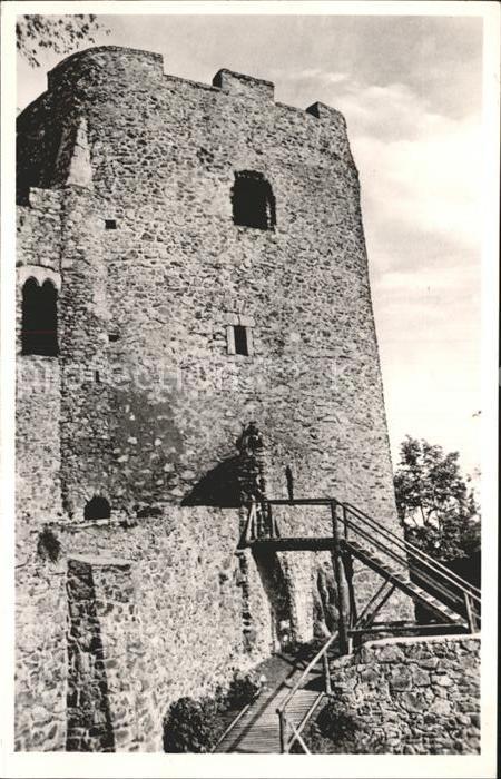 Frauenstein Sachsen Burgruine Frauenstein Dicker Maerten