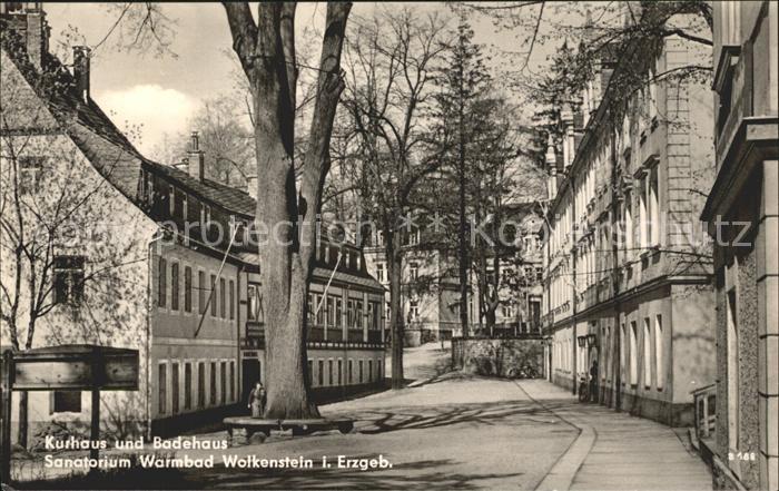 Wolkenstein Erzgebirge Kurhaus Badehaus Sanatorium