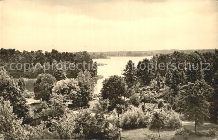 Teupitz Blick von Egsdorfer Hoehe auf See