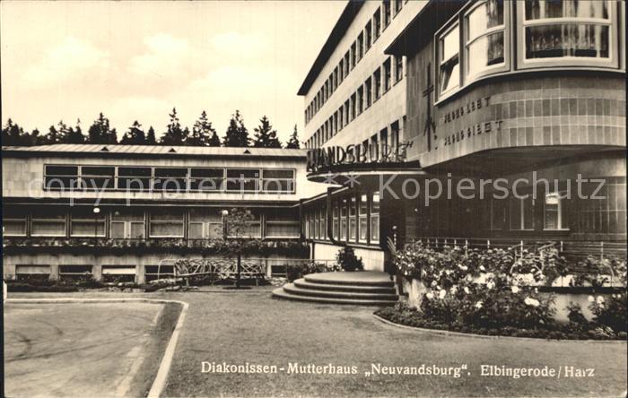 Elbingerode Harz Diakonissen Mutterhaus Neuvandsburg