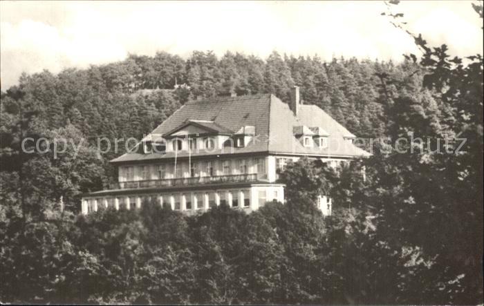 Gernrode Harz Erholungsheim Stubenberg