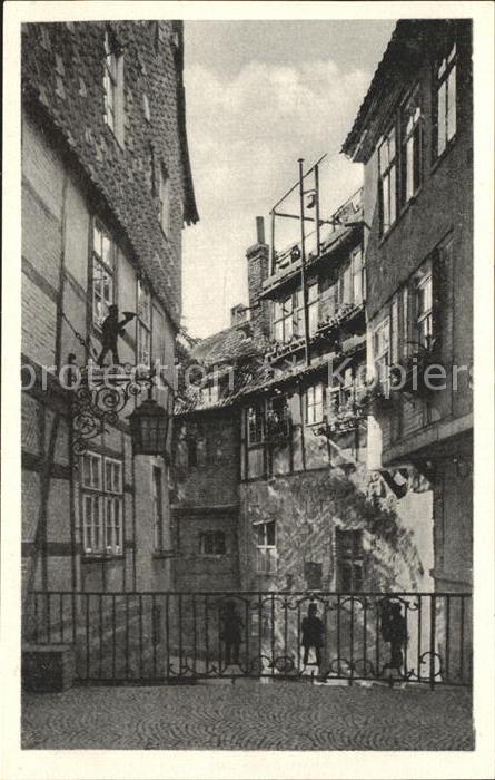 Quedlinburg Harz Klein Venedig mit Muenzenberger Musikanten