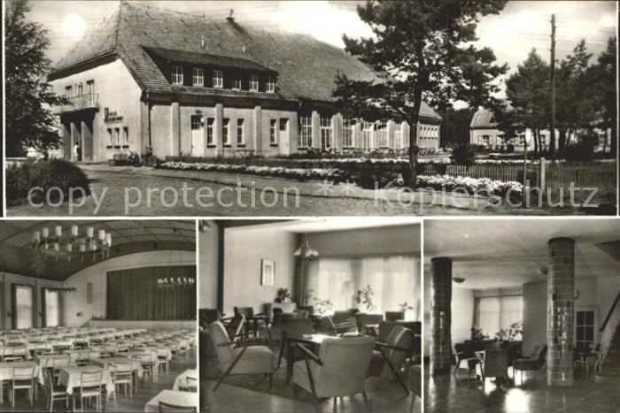 Dierhagen Ostseebad FDGB Heim Ernst Moritz Arndt