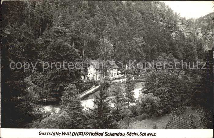 Bad Schandau Restaurant Waldhaus