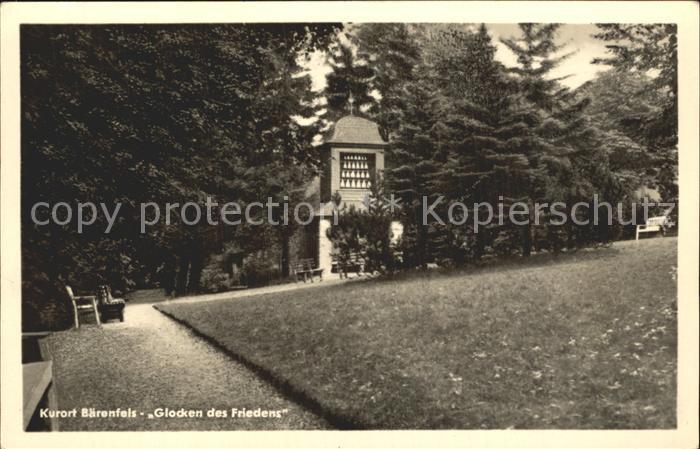 Baerenfels Erzgebirge Glocken des Friedens