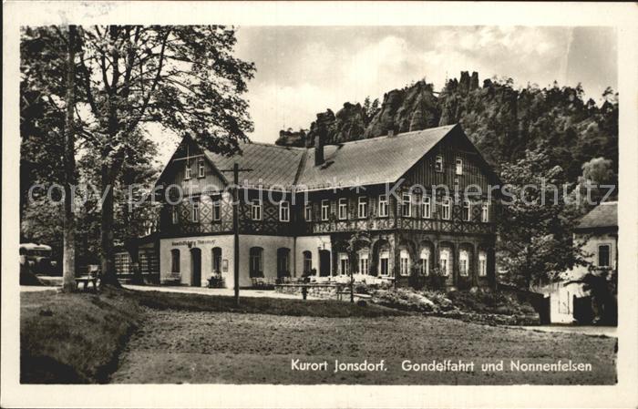 Jonsdorf Gondelfahrt und Nonnenfelsen