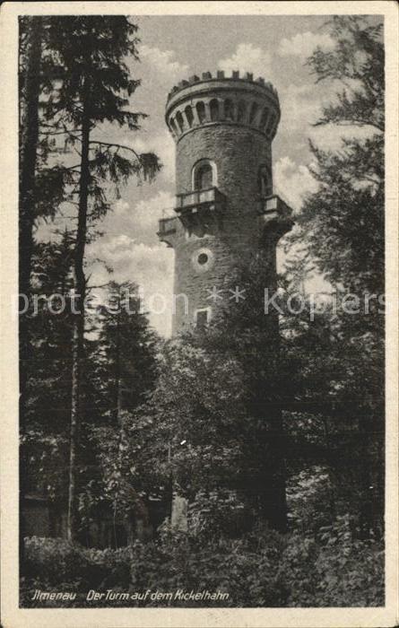 Kickelhahn Aussichtsturm bei Ilmenau