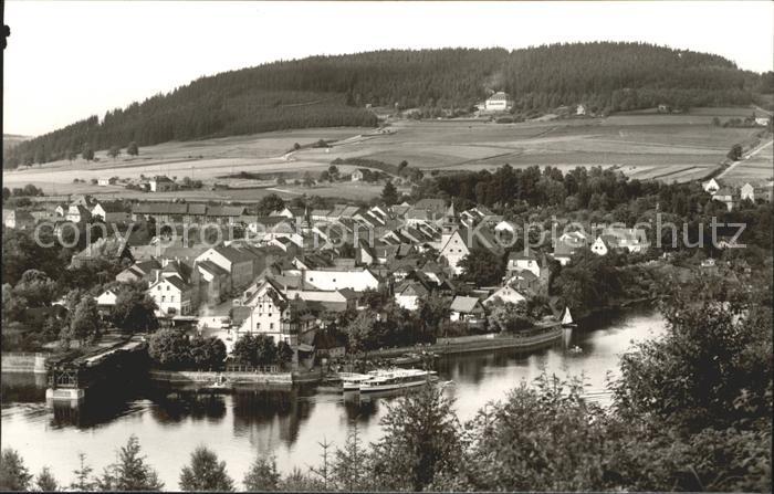 Bleilochtalsperre Stausee Saalburg