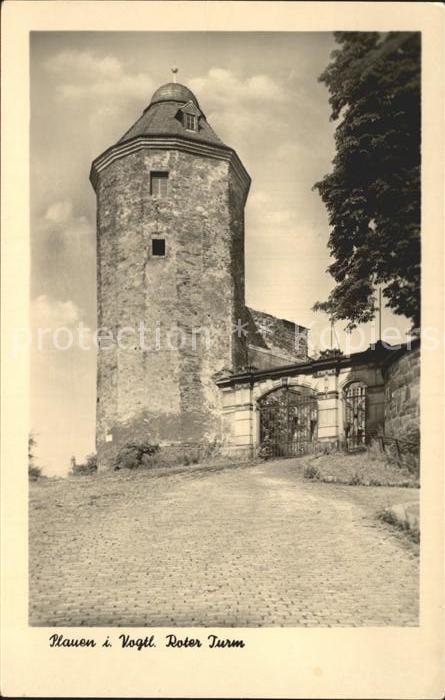 Plauen Vogtland Roter Turm