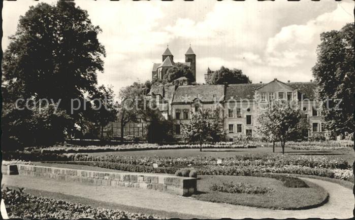 Quedlinburg Harz Wintergarten und Dom