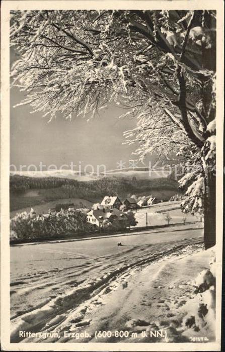 Rittersgruen im Winter