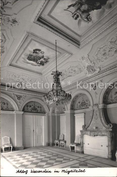 Weesenstein Schloss im Mueglitztal