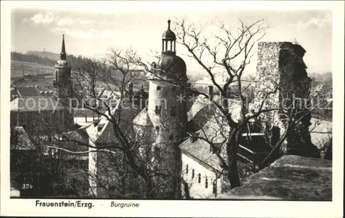 Frauenstein Sachsen Burgruine
