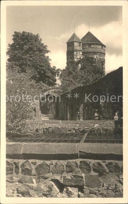 Stolpen Burgruine Coselturm