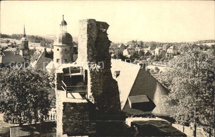 Frauenstein Sachsen Burgruine Schloss