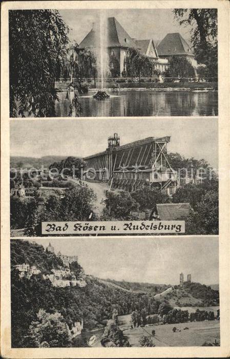 Bad Koesen mit Rudelsburg Dradierwerk