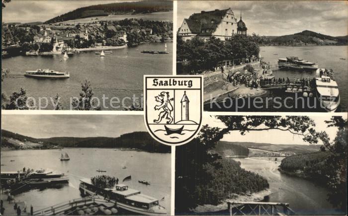 Saalburg Saale Stausee Bleiloch-Saaletalsperre