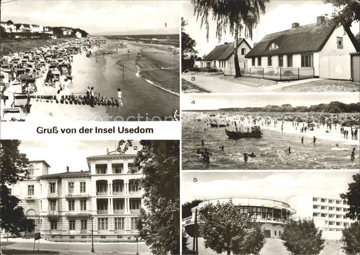 Bansin Ostseebad Heringsdorf Zempin Ahlbeck Koelpnsee Insel Usedom