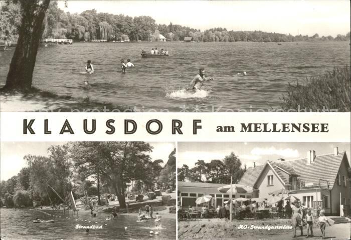 Klausdorf Mellensee Strandbad mit Restaurant