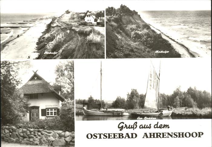 Ahrenshoop Ostseebad Hochufer Reetdachhaus Bodden