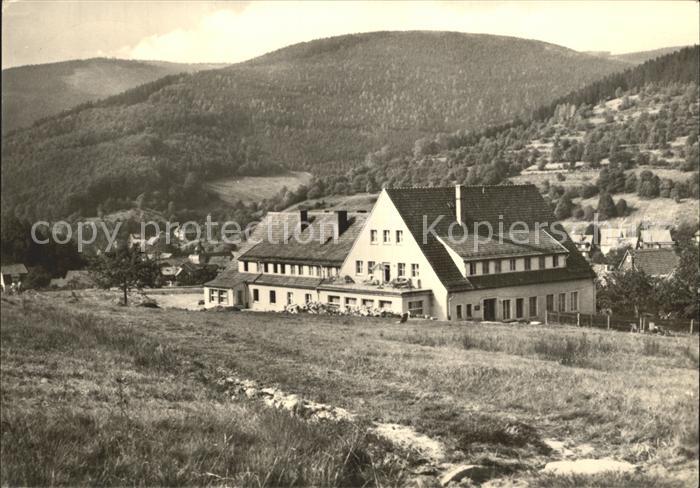 Oberschoenau Thueringen Erholungsheim des Konsum