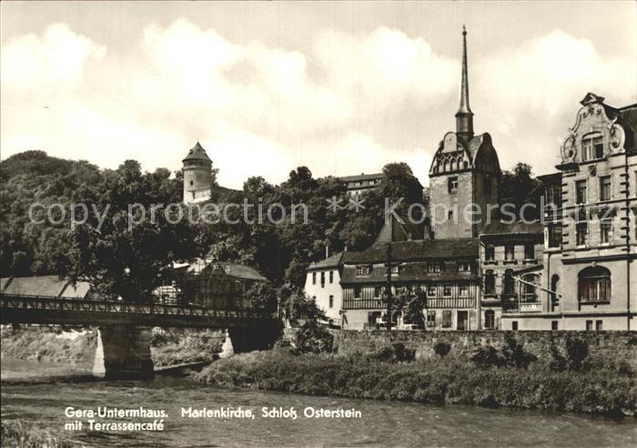 Gera Untermhaus Marienkirche Schloss Osterstein