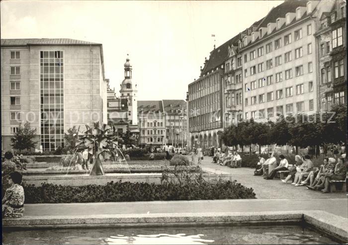 LEIPZIG Sachsen Sachsenplatz Markt