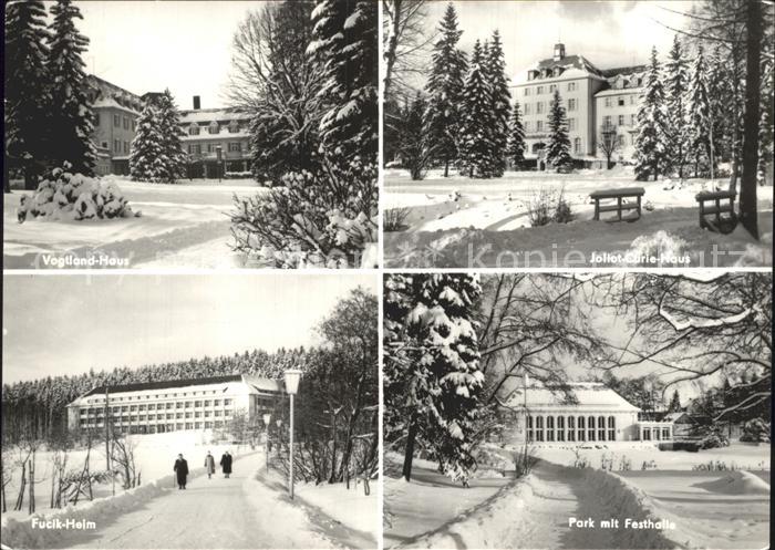 Bad Brambach Vogtland-Haus Joliot Curie Haus Festhalle
