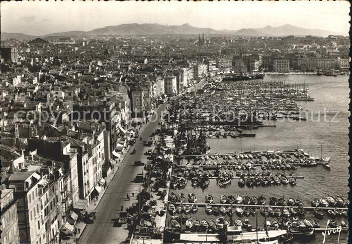 Marseille Bouches-du-Rhone Quai et vieux Port