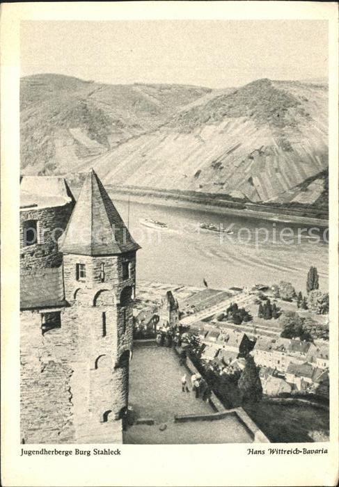 Bacharach Rhein Jugendherberge Burg Stahleck