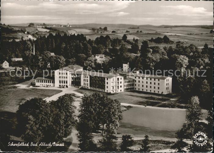 Bad Abbach Schwefelbad Fliegeraufnahme