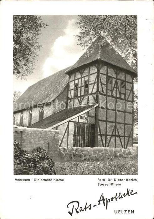 Uelzen Lueneburger Heide Veerssen Kirche