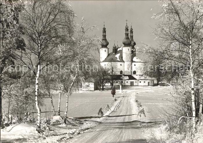 Waldsassen Waldfahrtskirche Kappel im Winter