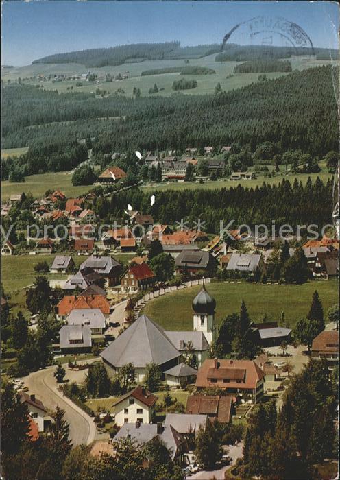 Hinterzarten Breisgau-Hochschwarzwald BW Fliegeraufnahme
