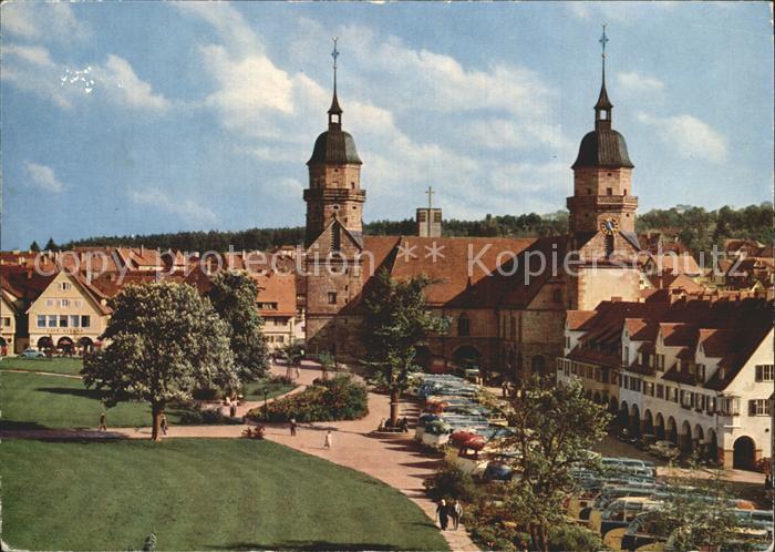 FREUDENSTADT BW Marktplatz mit Kirche