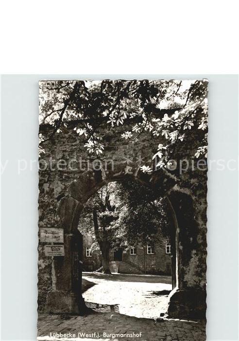Luebbecke Westfalen Burgmannshof