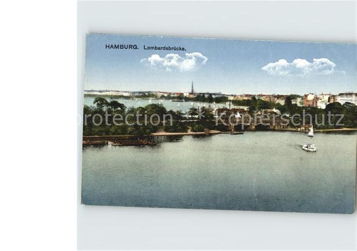 HAMBURG  CITY Lombardsbruecke
