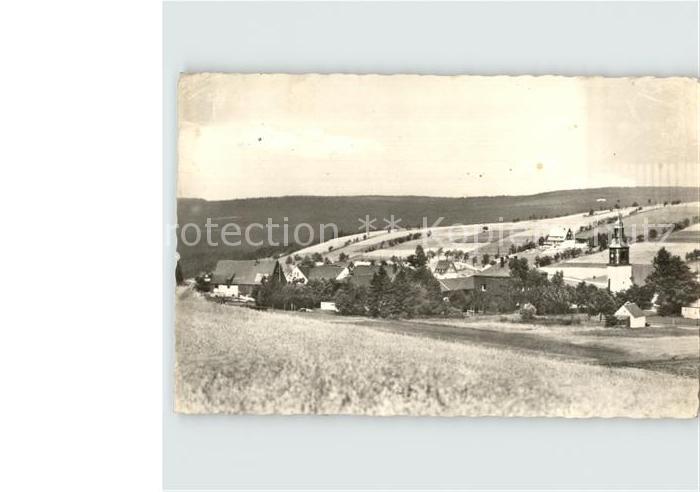 Schellerhau Blick von Stephanshoehe