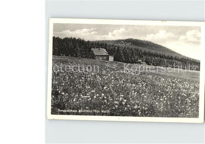 Schmalkalden Thueringen Berggasthaus Knuellfeld