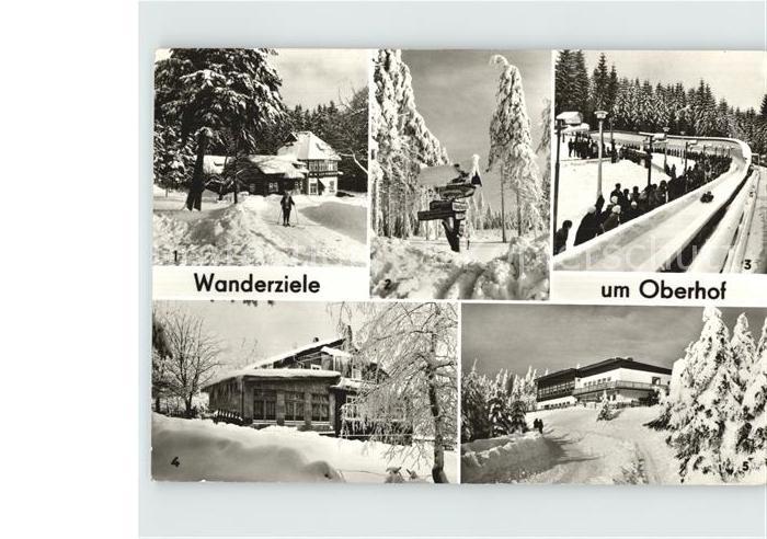 Oberhof Thueringen Wanderziele drumherum