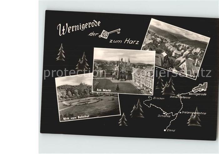 Wernigerode Harz Markt Hasserode Bahnhof