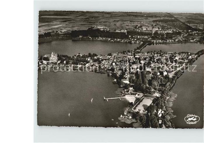 Ratzeburg Schleswig-Holstein Fliegeraufnahme Inselstadt