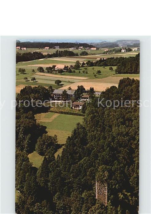 Bad Saeckingen Fliegeraufnahme Waerland Sanatorium Haus Friedborn