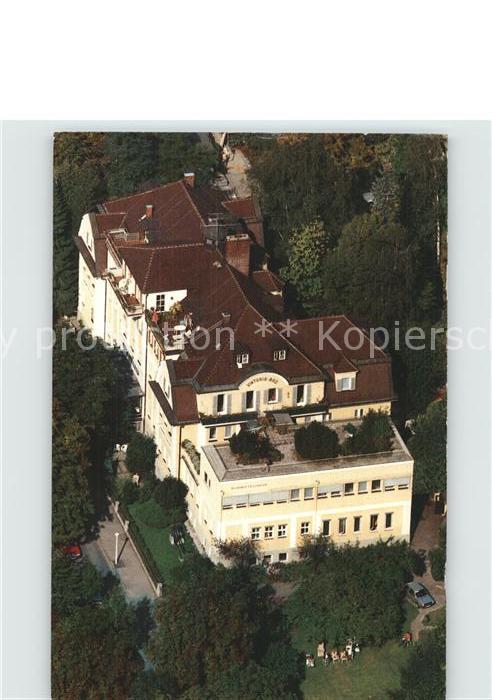 Bad Reichenhall Fliegeraufnahme Kuranstalt Viktoriabad