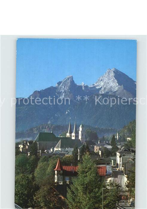 BERCHTESGADEN Bayern mit Watzmann