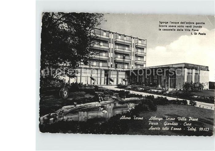 Abano Terme Villa Piave Albergo Terme