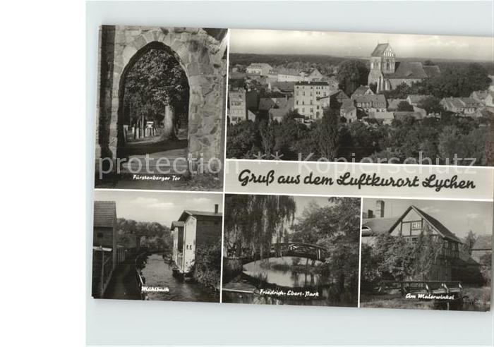 Lychen Fuerstenberger Tor Muehlbach