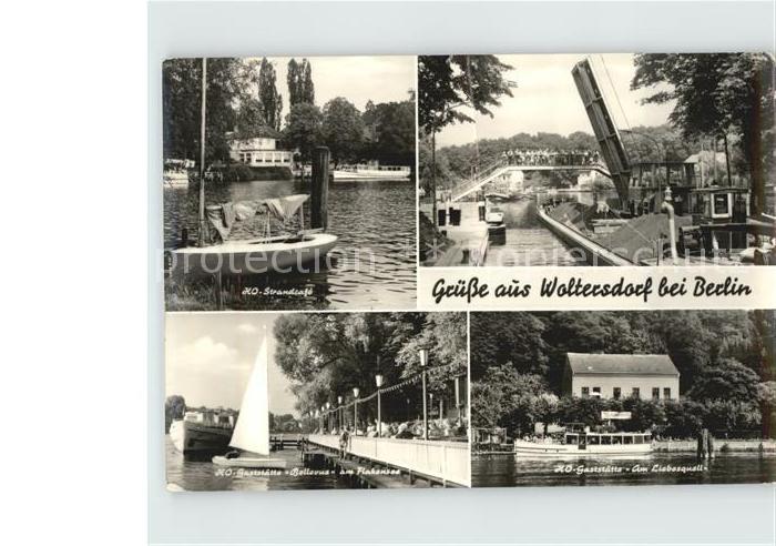 Woltersdorf Erkner Ziehbruecke Restaurant am Liebesquell